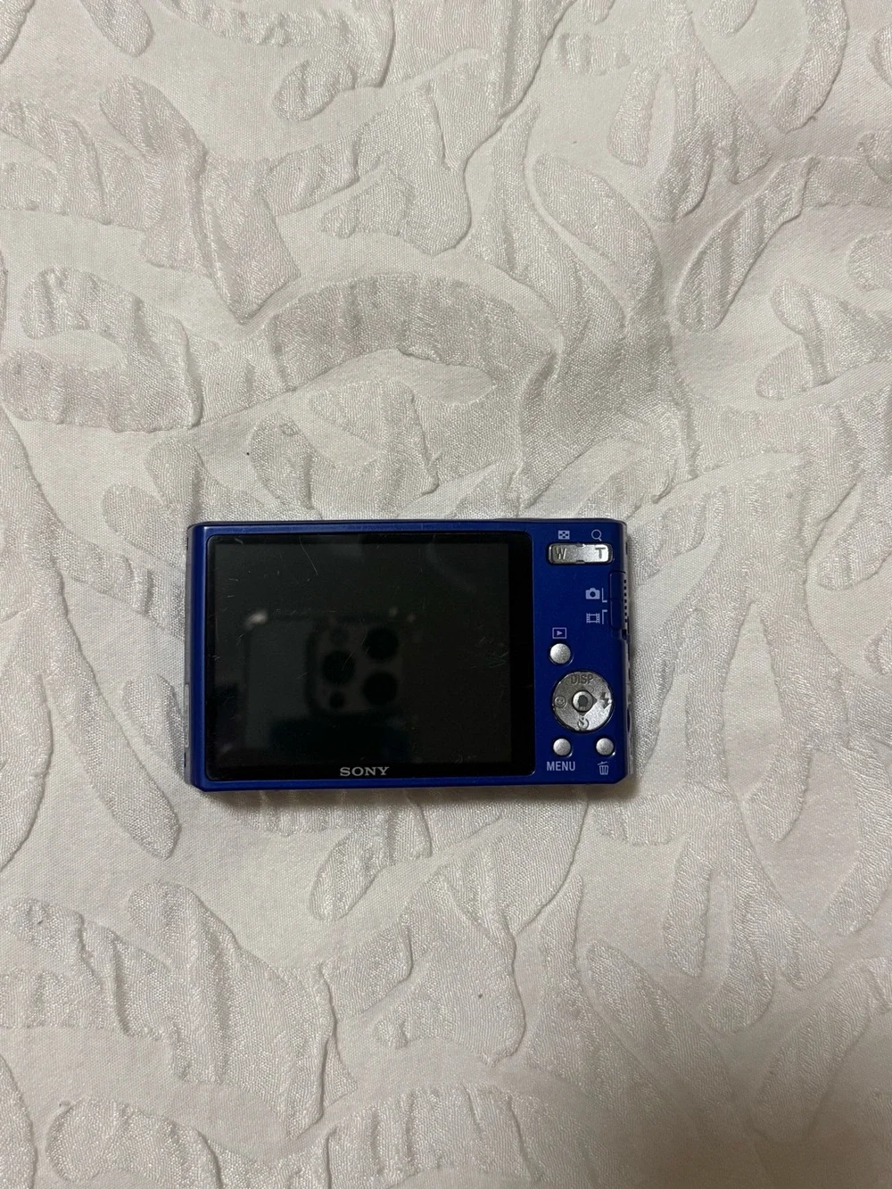 Sony Cyber-shot DSC-W330 14.1MP Digital Camera (Blue) + Battery + 4GB SD card